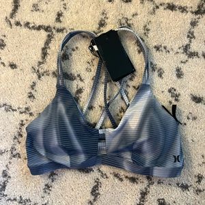 Hurley bathing suit top- new with tags!